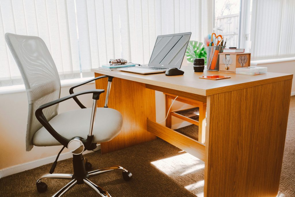 Desks and Chairs: Ergonomically designed to ensure comfort during long working hours.
